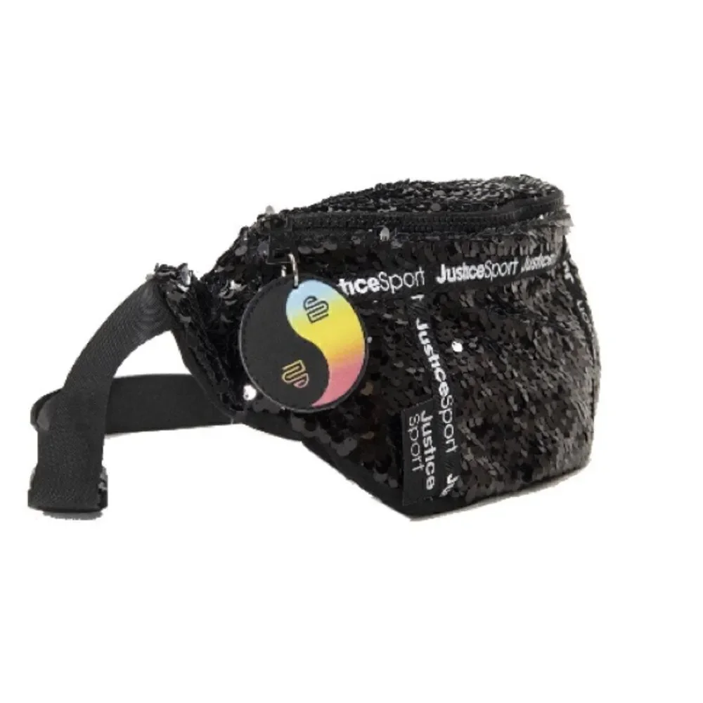 Justice Girls Fashion Bag Waist FannyPack Crossbody & Keychain Coin Purse